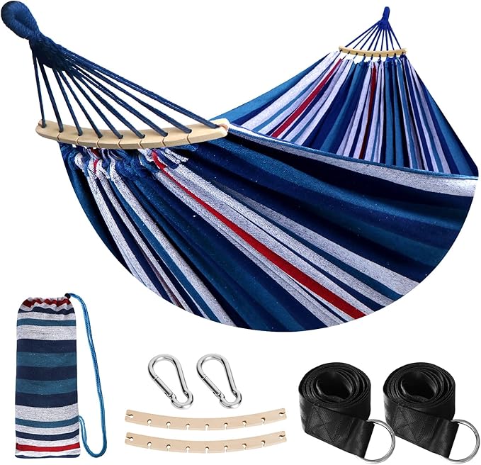 Cotton Canvas Spreader Bar Hammocks