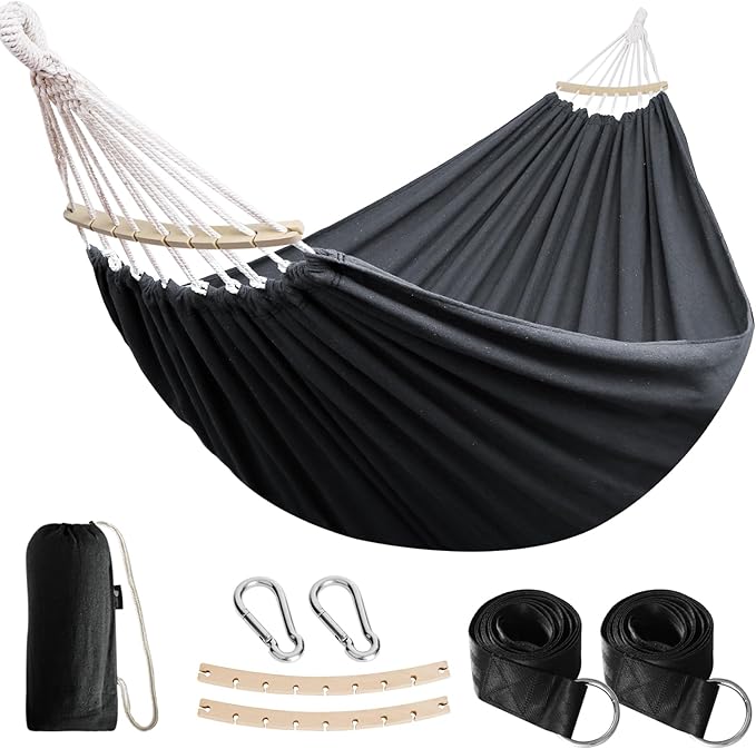 Cotton Canvas Spreader Bar Hammocks
