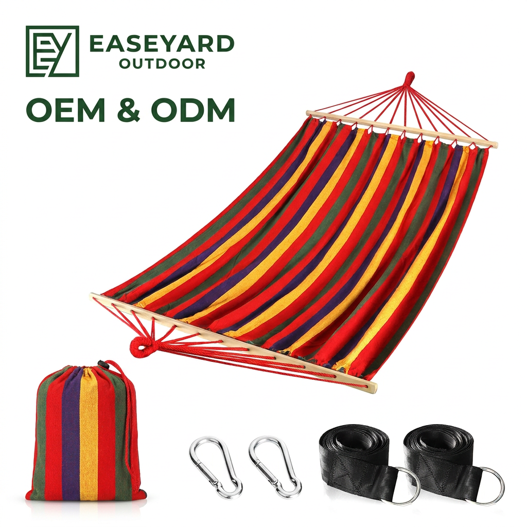 Cotton Canvas Spreader Bar Hammocks