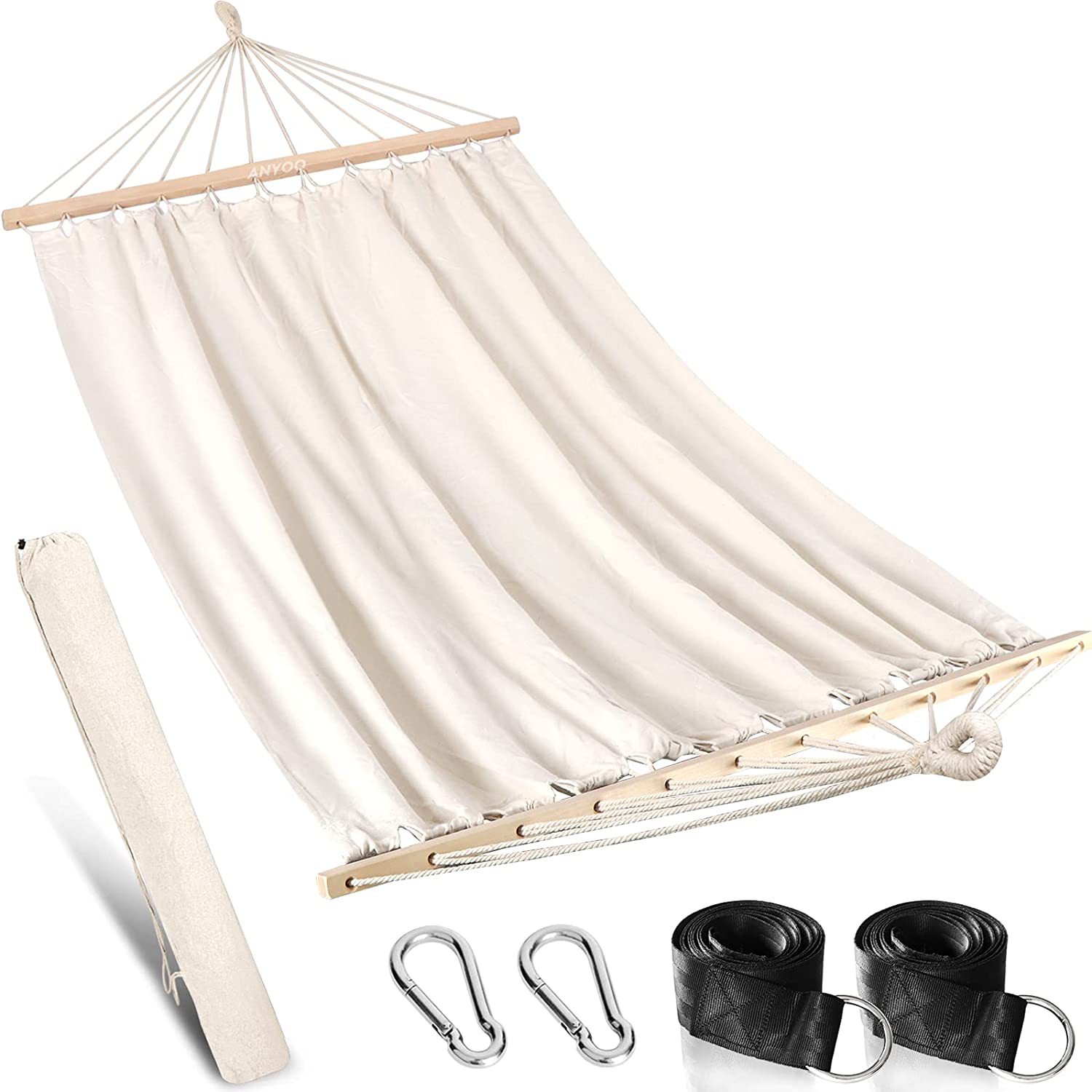 Cotton Canvas Spreader Bar Hammocks